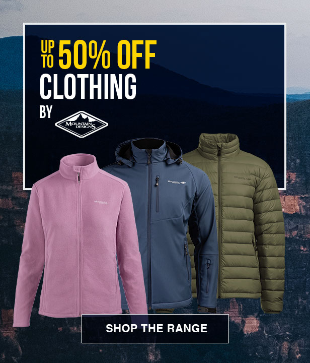 Up To 50% Off Clothing By Mountain Designs
