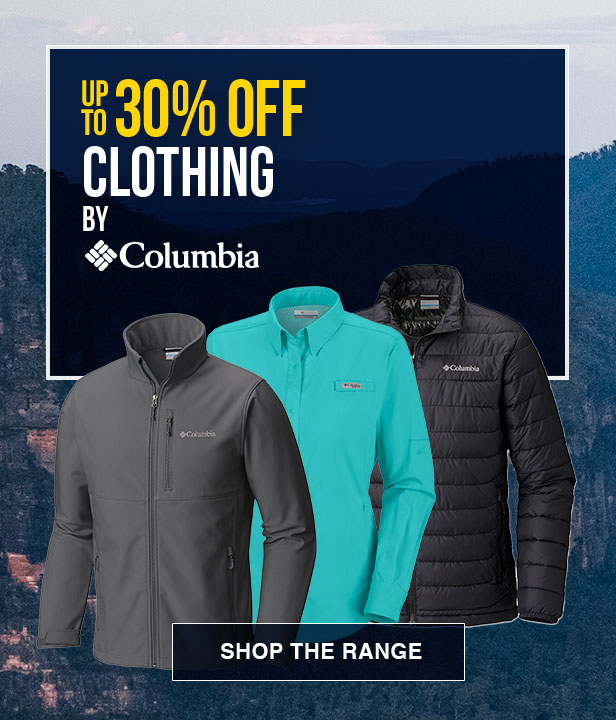 Up To 30% Off Clothing By Columbia