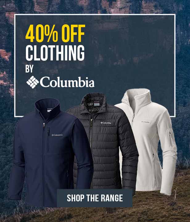 40% Off Clothing By Columbia