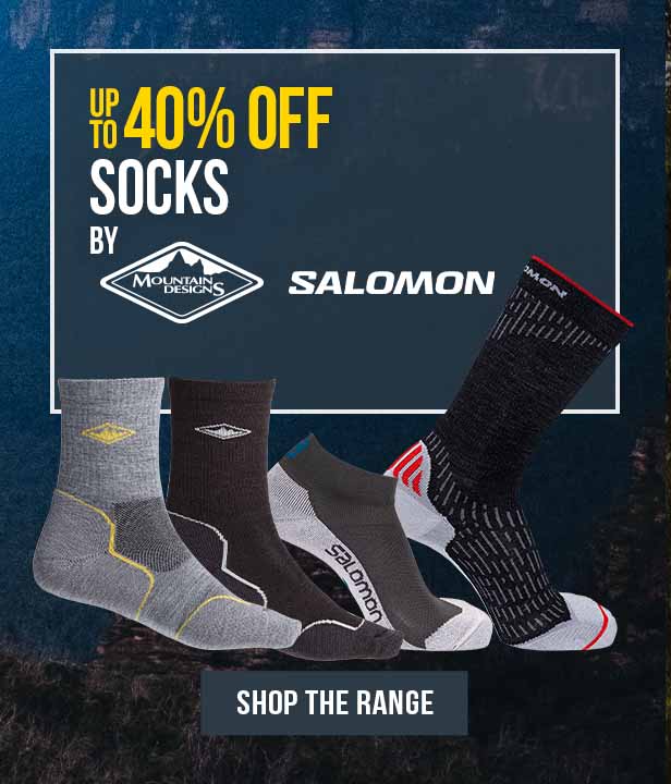 Up to 40% Off Socks By Mountain Designs & Salomon
