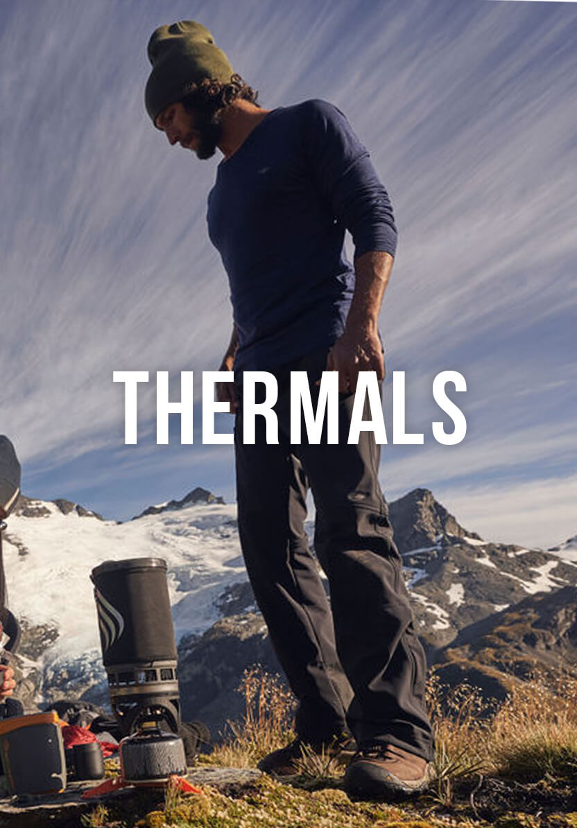 Shop Our Men's Thermals Range