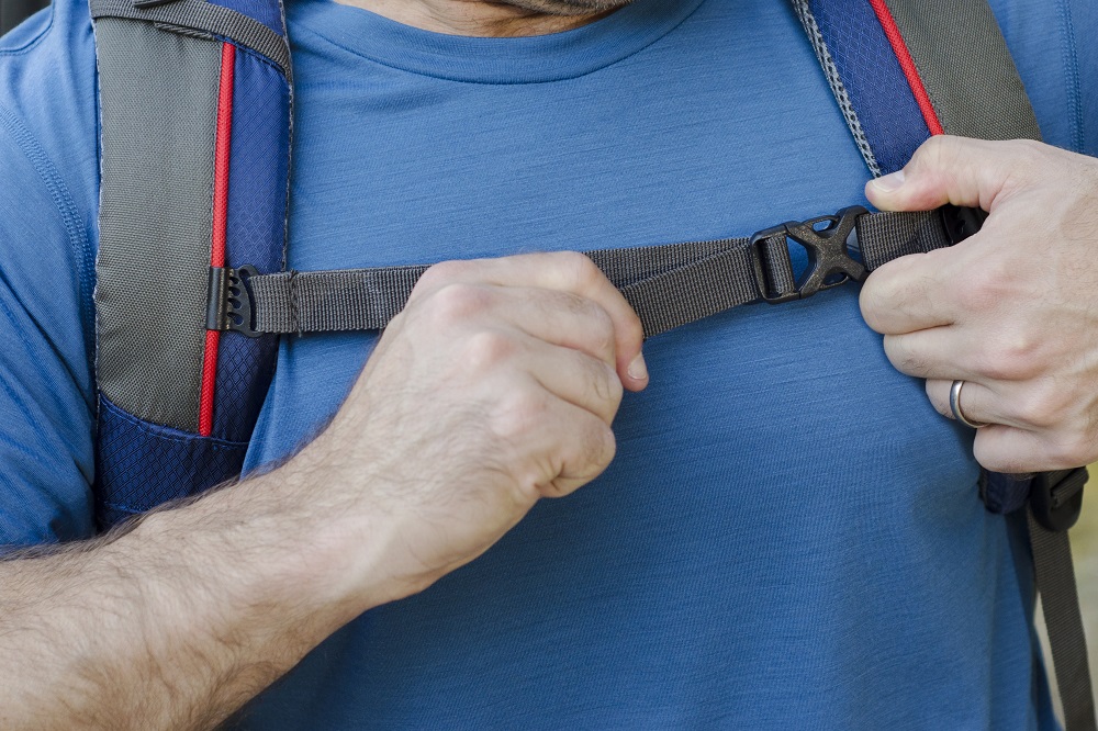 Secure The Chest Straps Of Your Backpack