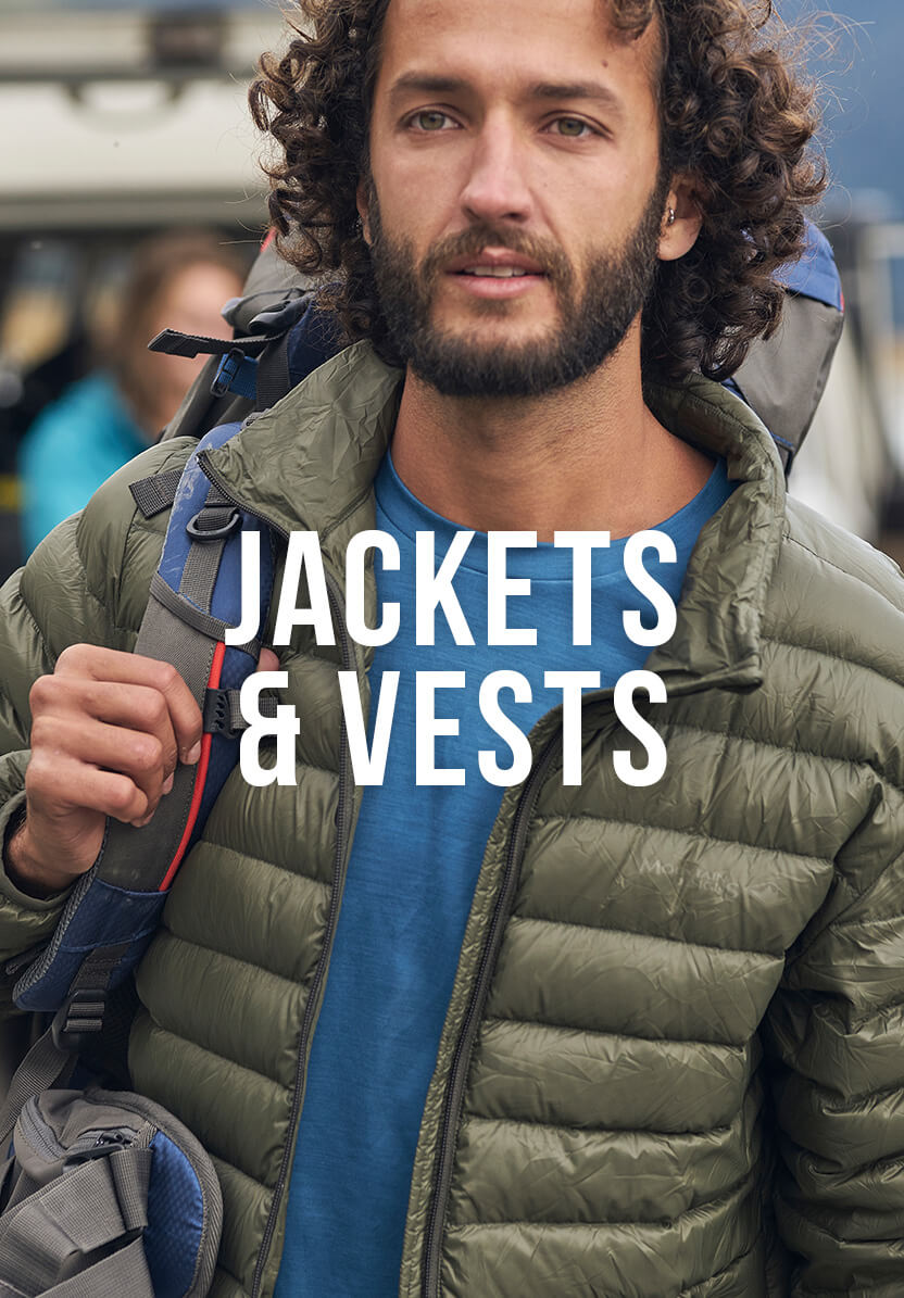 Shop Our Men's Jackets & Vests Range