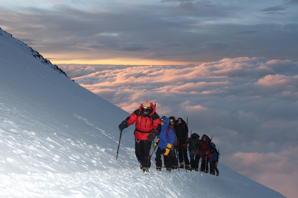 Mountaineering In Alpine Conditions