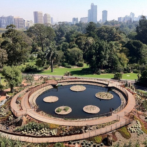Guilfoyle's Volcana In Melbourne's Royal Botanic Gardens Guilfoyle's Volcana In Melbourne's Royal Botanic Gardens