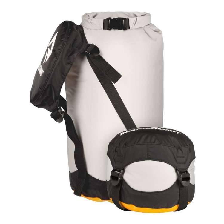 Sea to Summit eVent® Compression Dry Sack 10L Black, White & Orange Small