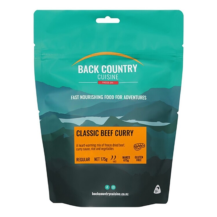 Back Country Cuisine Classic Beef Curry 2 Serve