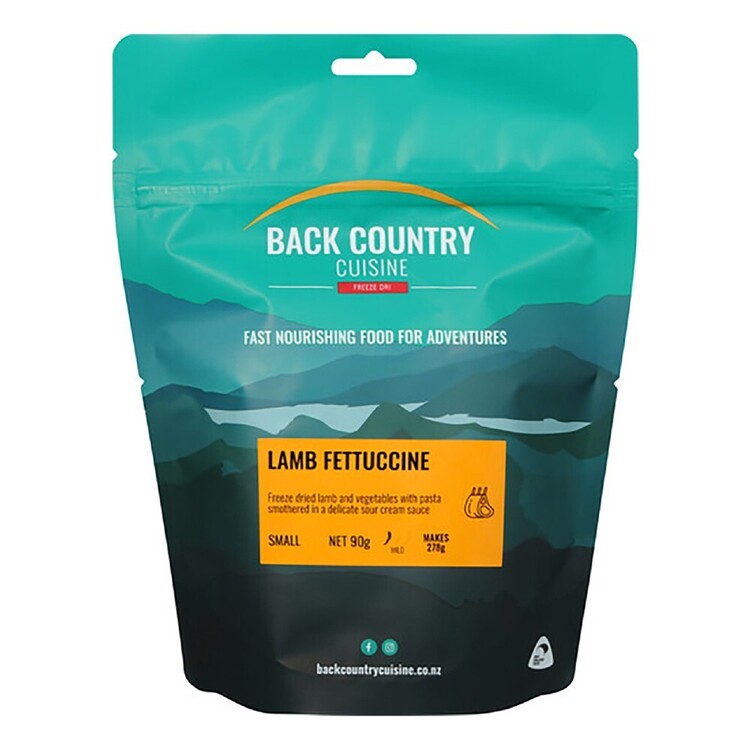 Back Country Cuisine Lamb Fettuccine 1 Serve Multicoloured Single