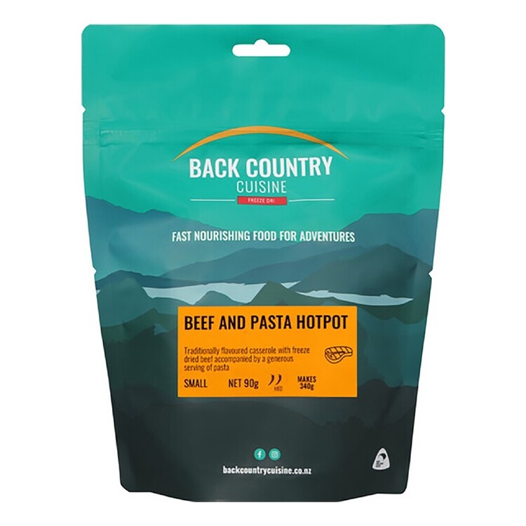 Back Country Cuisine Beef and Pasta Hotpot 1 Serve Multicoloured Single