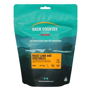 Back Country Cuisine Roast Lamb and Vegetables 1 Serve Multicoloured Single