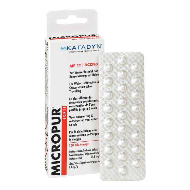 Katadyn Micropur Forte MF 1T DCCNA Tablets Clear