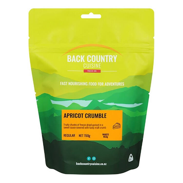 Back Country Cuisine Apricot Crumble 2 Serve Multicoloured Double