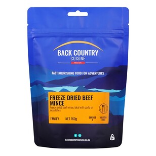 Back Country Cuisine Instant Beef Mince 160g Multicoloured Serves 5