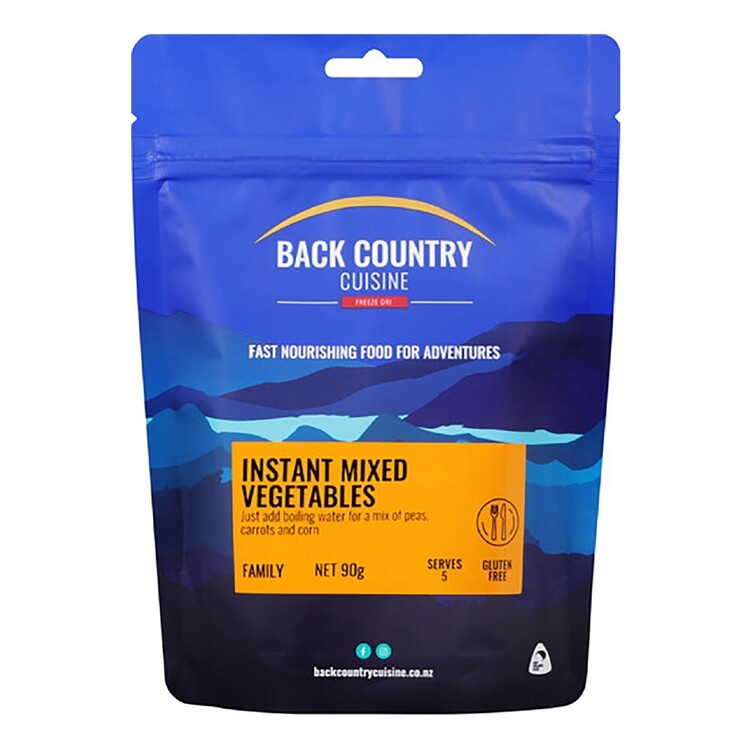 Back Country Cuisine Instant Mixed Vegetables 90g