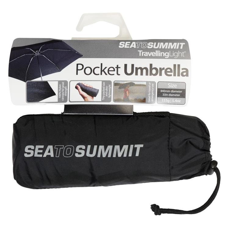 Sea to Summit Travelling Light Mini Umbrella Black