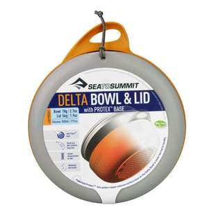 Sea to Summit Delta Bowl With Lid Orange