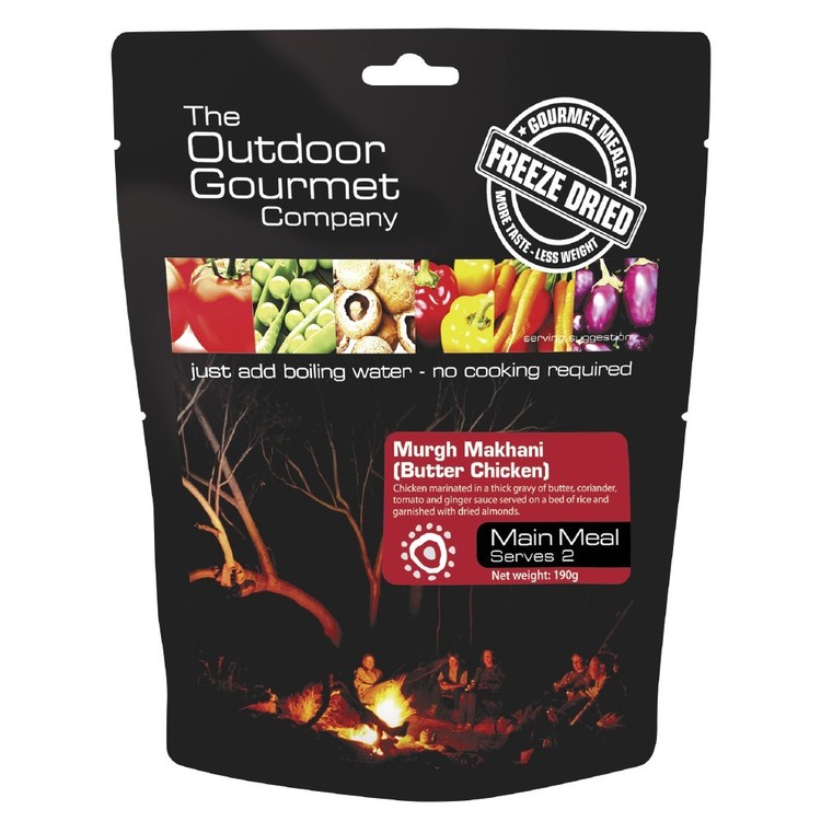 The Outdoor Gourmet Company Butter Chicken Double Serve