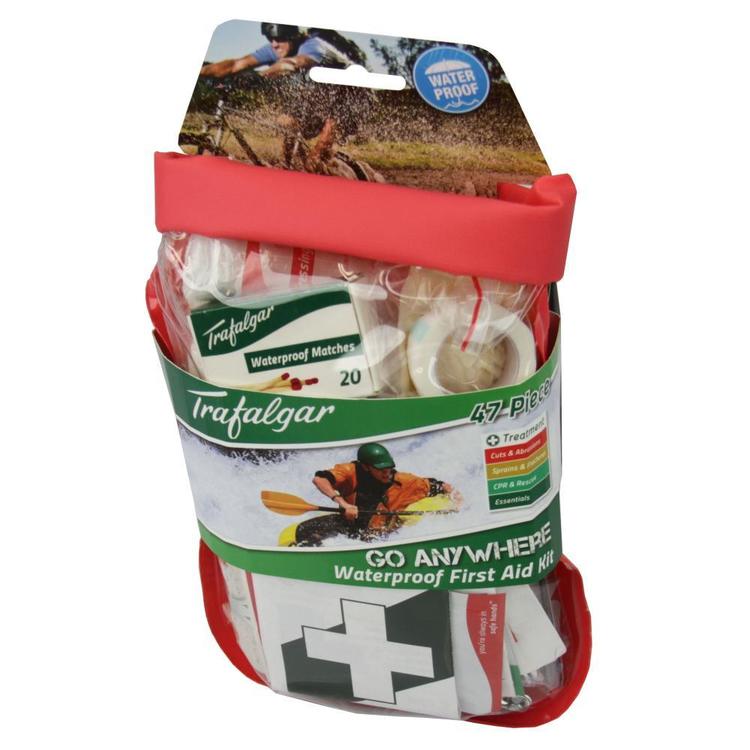 Trafalgar Go Anywhere Waterproof First Aid Kit