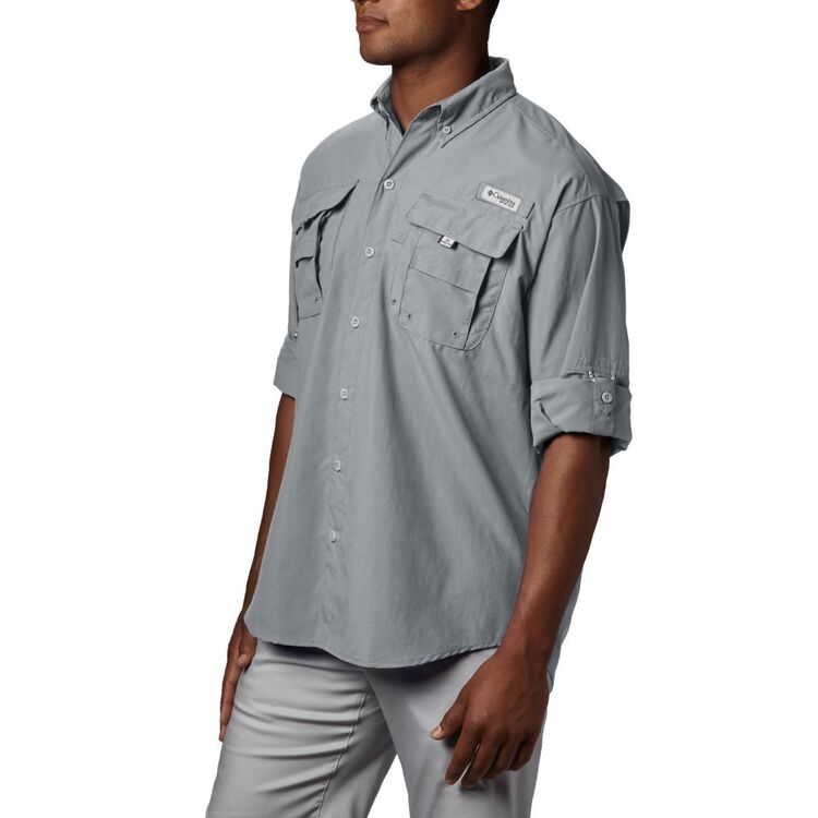 Columbia Men's PFG Bahama™ II Long Sleeve Shirt Cool Grey