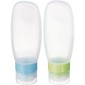 Go Travel Squeezy Bottles Clear Go Travel Squeezy Bottles Clear