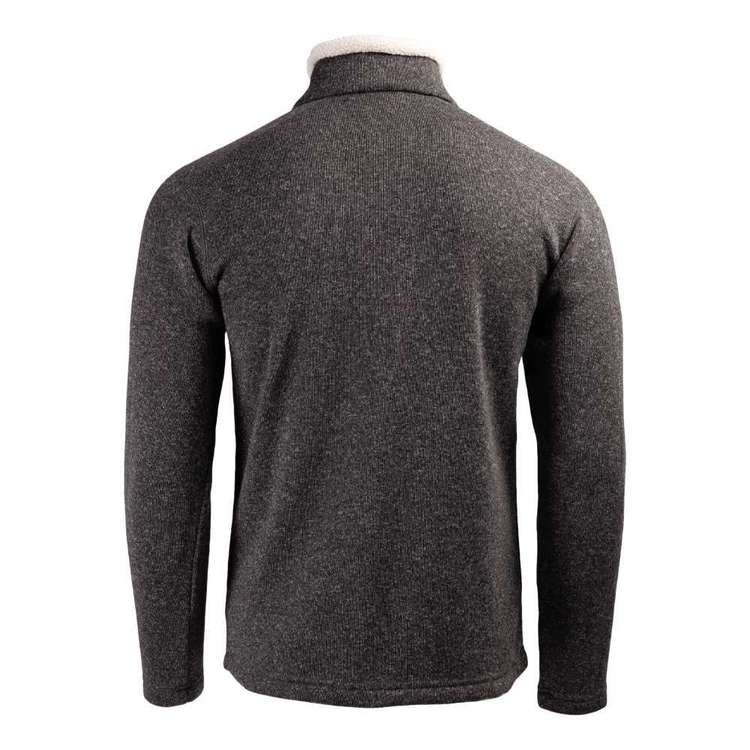 Men's Newhalen Full Zip Fleece Jacket Charcoal X Small