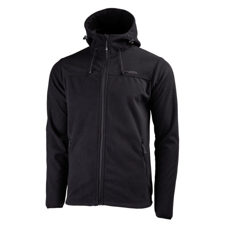 Men's Barrow Full Zip Fleece Jacket Black X Small