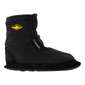 Adult Unisex Bearfoot Fleece Booties Black Adult Unisex Bearfoot Fleece Booties Black
