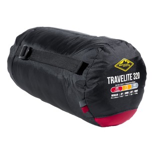Travelite 320 Down Sleeping Bag Red Dahlia Right Zip Travelite 320 Down Sleeping Bag Red Dahlia Right Zip
