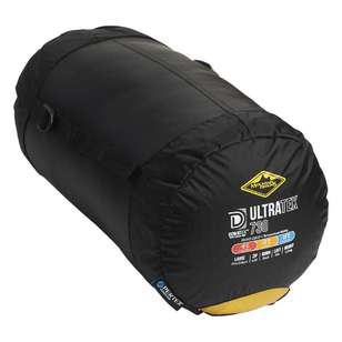 UltraTek 730 Down Sleeping Bag (Long) Citrus Left Zip