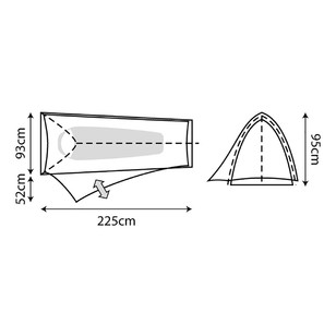 Redline 1-Person Tent Red Dahlia Redline 1-Person Tent Red Dahlia