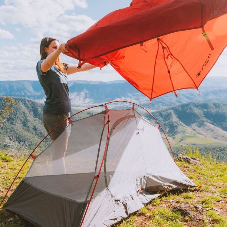 Redline 1-Person Tent Red Dahlia Redline 1-Person Tent Red Dahlia