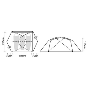 Geo 3-Person Tent Treetop Geo 3-Person Tent Treetop