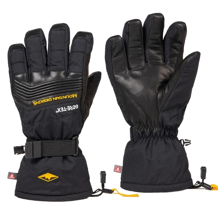 Unisex Alpine Gloves Black X Small