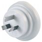 Go Travel UK-AUS Adaptor White Go Travel UK-AUS Adaptor White