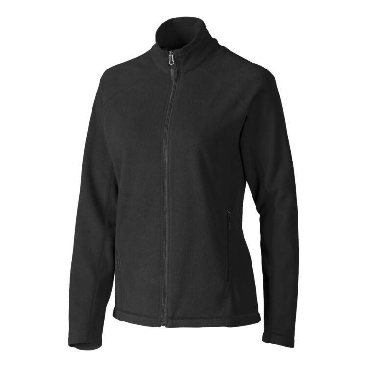 Marmot Women's Rocklin Full Zip Fleece Jacket Black X Small
