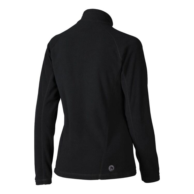 Marmot Women's Rocklin Full Zip Fleece Jacket Black X Small