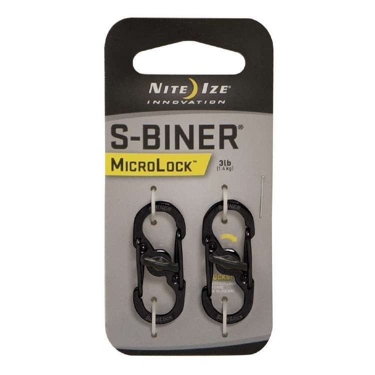 Nite Ize S-Biner MicroLock Stainless Steel