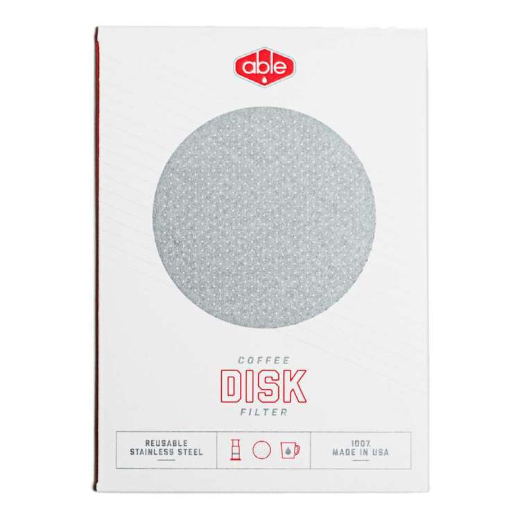 Able Brewing Disk Replacement Filter Silver
