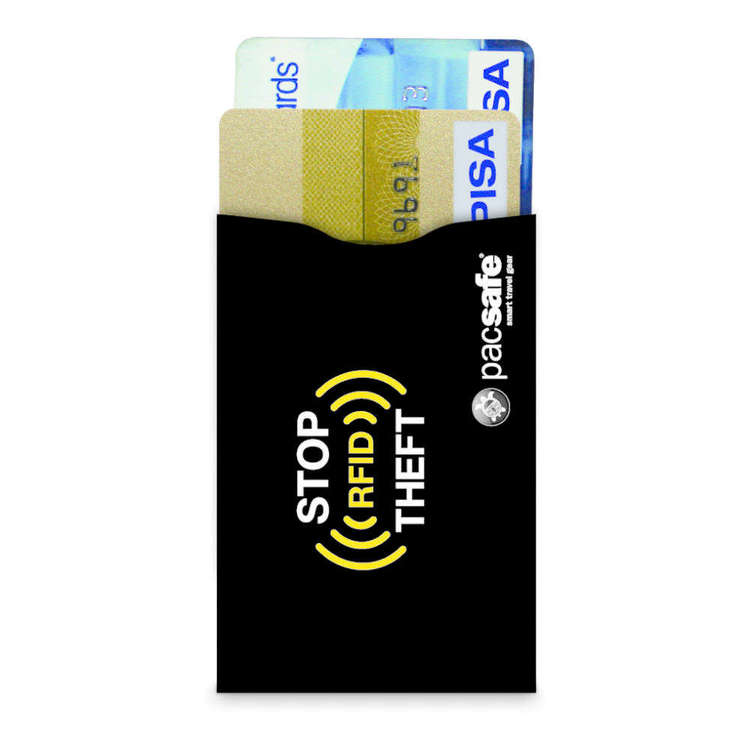 Pacsafe RFIDsleeve 25 RFID-Blocking Credit Card Sleeve 2 Pack