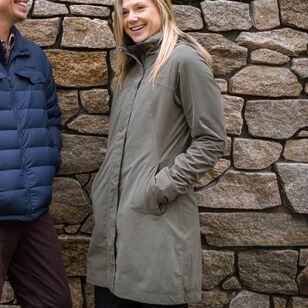 Women's Cascade Hooded Jacket Khaki Women's Cascade Hooded Jacket Khaki