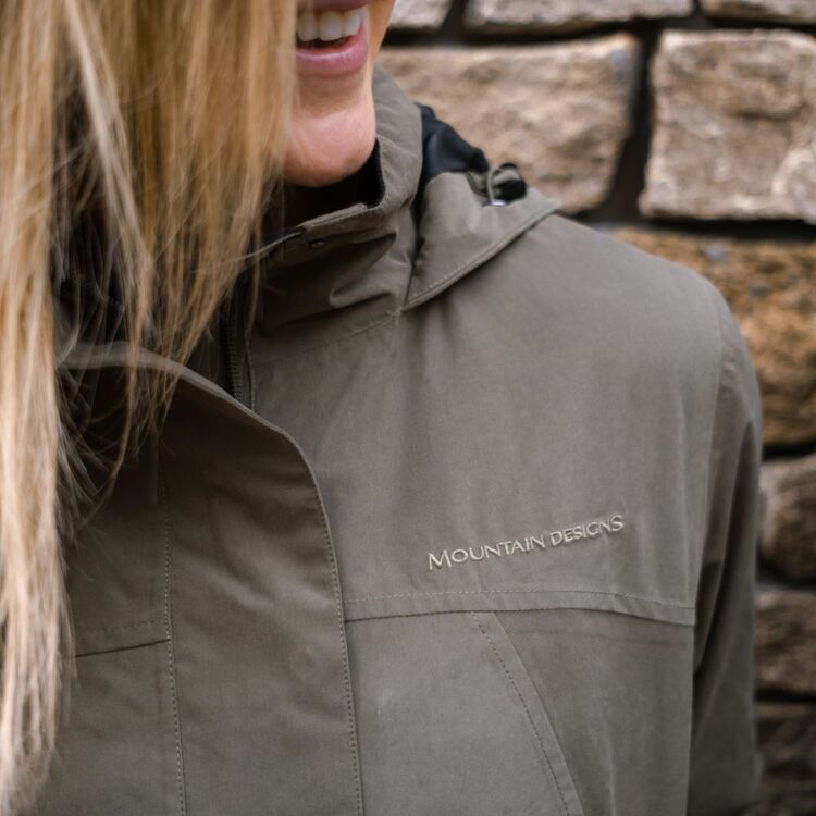 Women's Cascade Hooded Jacket Khaki Women's Cascade Hooded Jacket Khaki