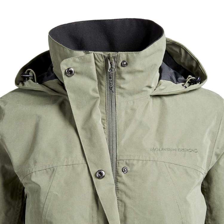 Women's Cascade Hooded Jacket Khaki Women's Cascade Hooded Jacket Khaki