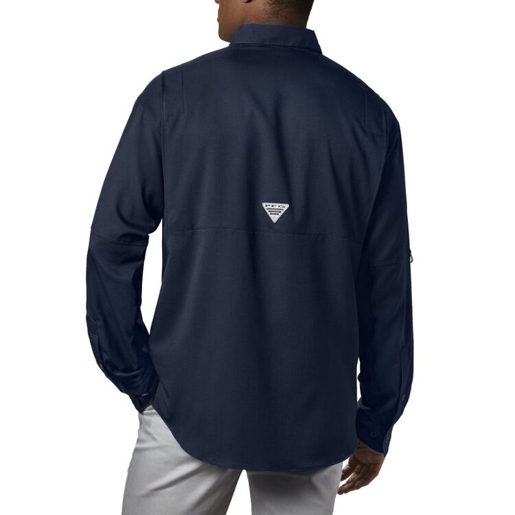 Columbia Men's PFG Tamiami™ II Long Sleeve Shirt Navy