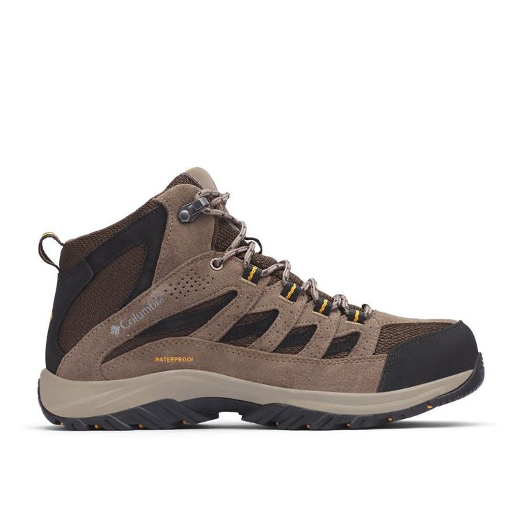 Columbia Men's Crestwood™ Waterproof Mid Hiking Boots Cordovan Squash