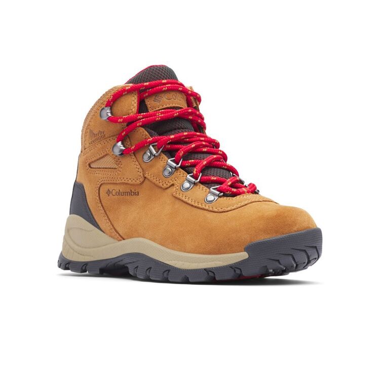 Columbia Women's Newton Ridge™ Plus Waterproof Hiking Boots Elk & Mountain Red