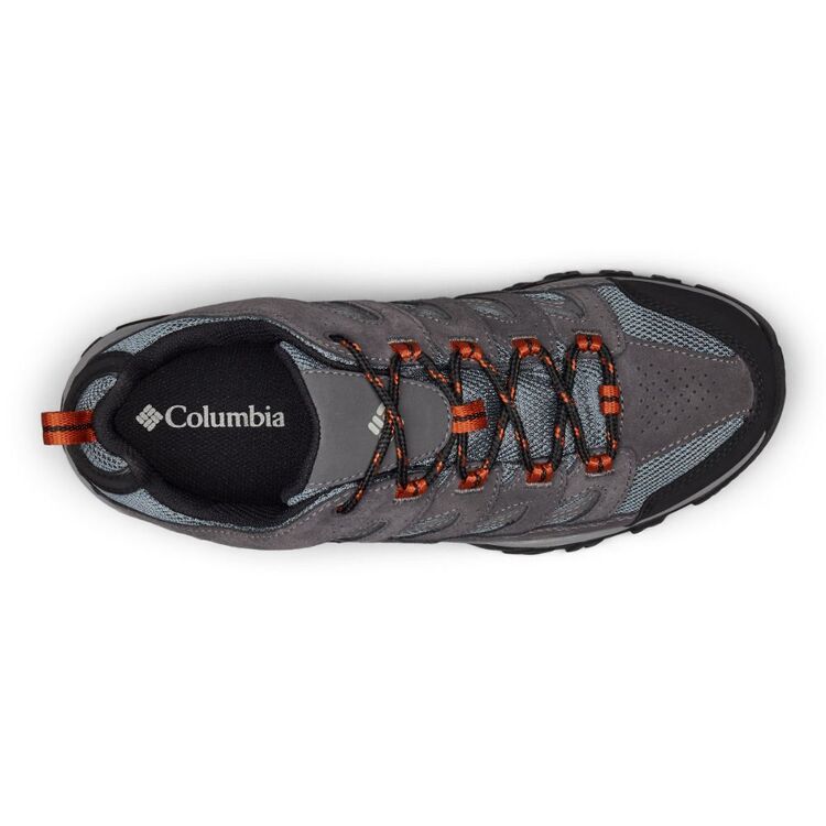 Columbia Men's Crestwood™ Waterproof Low Hiking Shoes Graphite & Dark Adobe