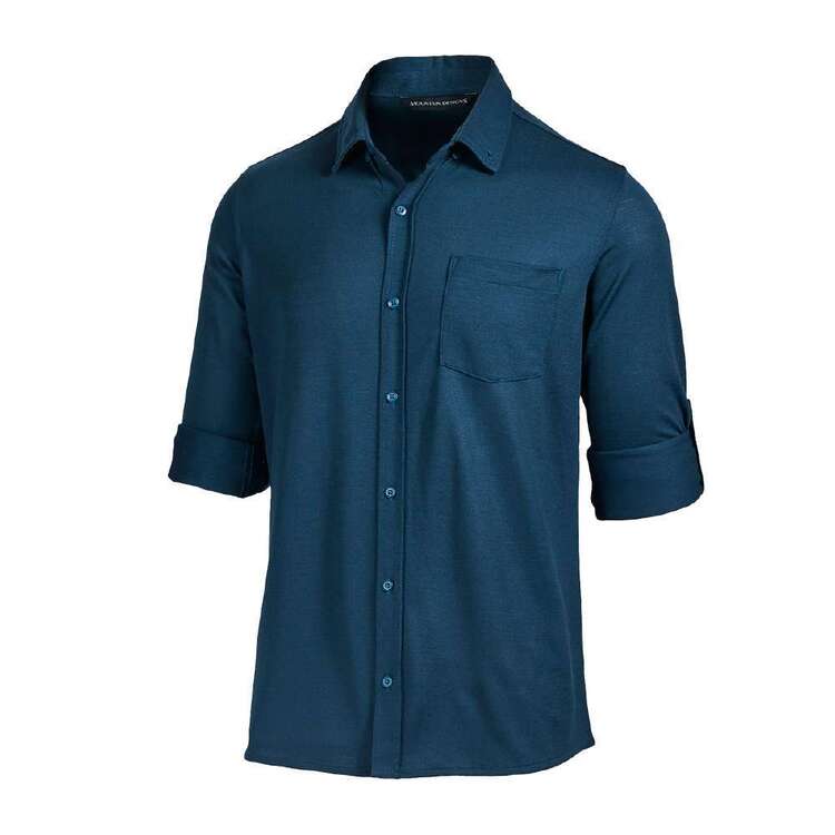 Men's Acacia Long Sleeve Shirt Navy