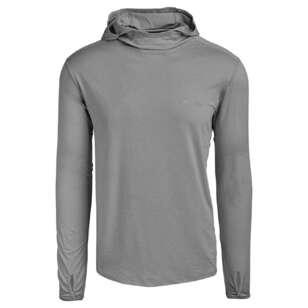 Men's Vapour Hooded Pullover Charcoal Marle