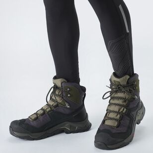 Salomon Men's Quest Element GTX® Boots Black, Lichen Green & Olive