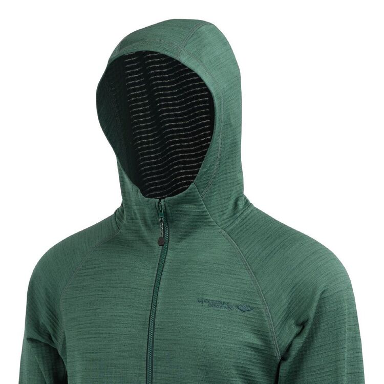 Matrix Men's Full Zip Fleece Jacket Trekking Green